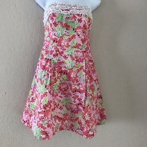 Lily Pultizer dress call me kitty print